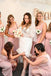 Popular One Shoulder Side Slit Long Custom Bridesmaid Dresses, BGB0151