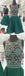 Unique Green Open Back Cheap Short Homecoming Dresses, BG51485