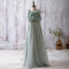 Sleeveless Bustled Flower Top A-line Chiffon Flower Girl Dresses, Cheap Junior Bridesmaid Dresses, FG051