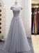 Off The Shoulder Side Split Sweetheart Tuller Cheap Long Prom Dresses, BG7005