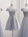 Off The Shoulder Side Split Sweetheart Tuller Cheap Long Prom Dresses, BG7005