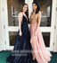 Popular Black Formal Inexpensive Sexy Sparkle Long Prom Dresses, BGP093