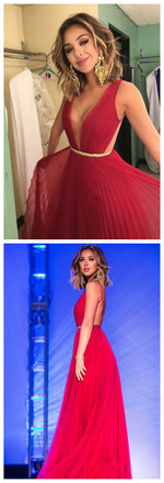 Red backless Sexy Cheap Long Affordable Prom Dresses, BG51179