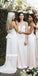 Simple Sweetheart Mermaid Long Bridesmaid Dresses  BMD037
