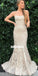 Charming Spaghetti Strap Lace Long Prom Dresses FP1186