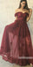 Off the Shoulder Elegant Sweetheart Charming Cheap Long Prom Dresses, BGP203