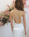 Unique Comfortable Spaghetti Strap Mermaid Dream Wedding Dresses, BGH051